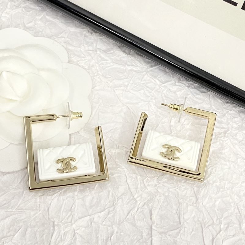 Ch*el earrings